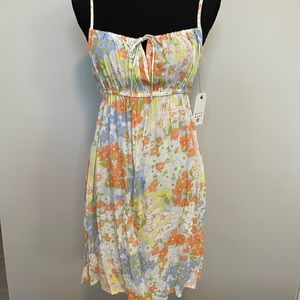 NWT Billabong Feelin Blue Dress Sz M